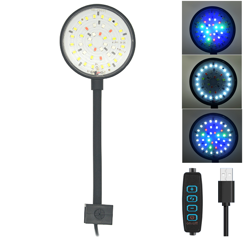 Aquarium Fish Enrichment - Lampa LED do akwarium USB Dekoracja