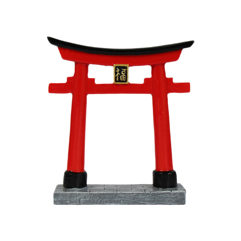 Aquarium Fish Japan - Rzeźba Torii, świątynia ryb, brama Torii,