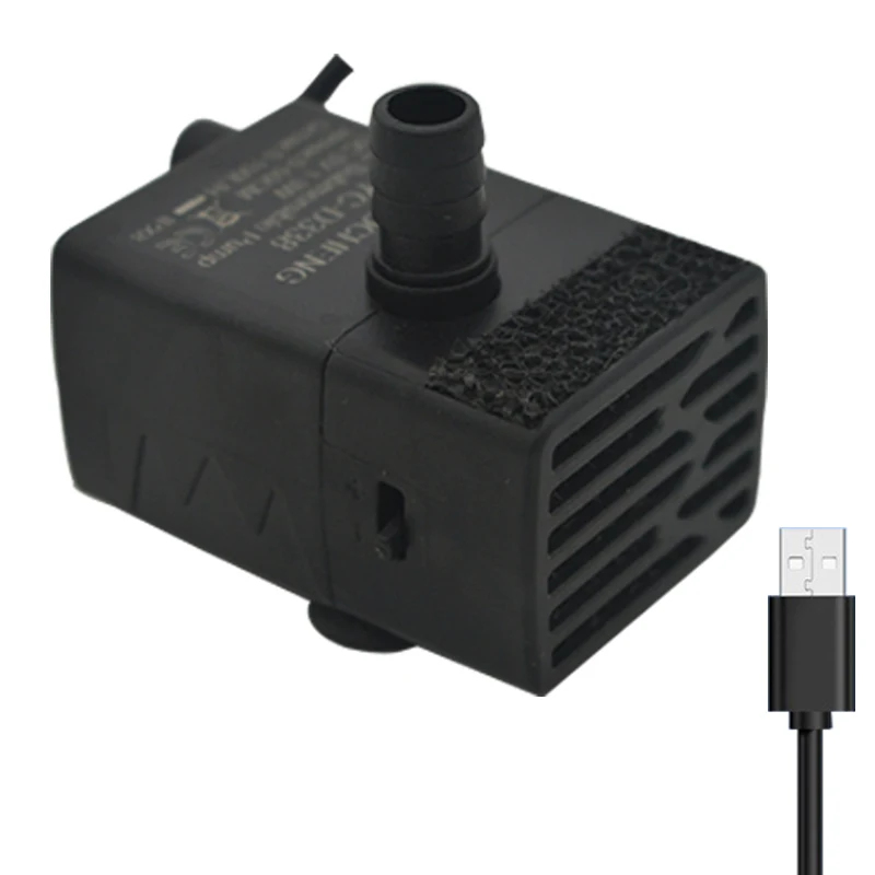 Aquarium Fish Real - Pompa wodna USB do akwarium, zanurzalna,
