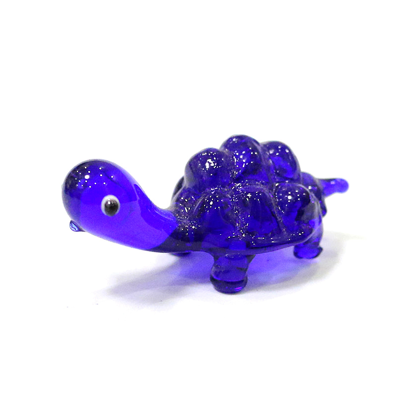 Aquarium Fish Japan - Miniaturowe figurki żółwi morskich, szklane ozdoby,