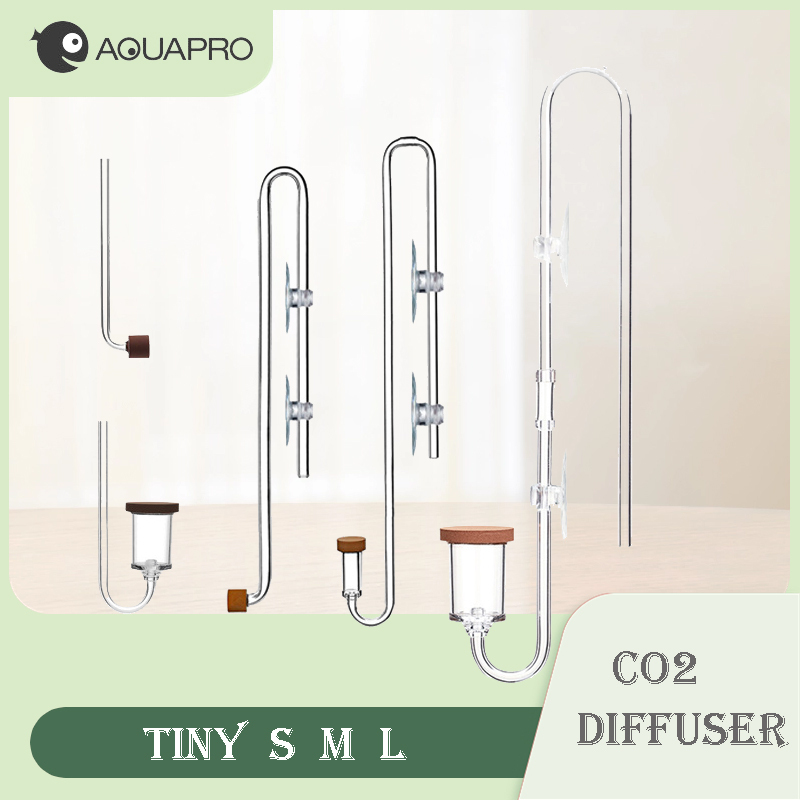 Aquarium Fish Real - Akwarium CO2 Dyfuzor Akwarium Bubble Mini