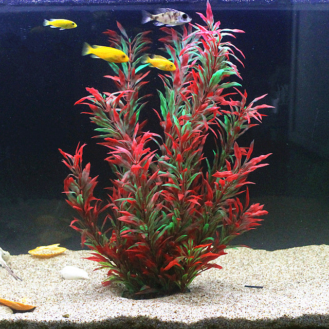 Aquarium Fish Real - 50CM sztuczne akwarium rzadkie rośliny akwarium