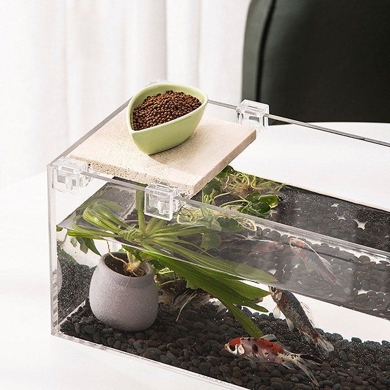 4 szt. Akrylowy uchwyt na akwa – Aquarium Fish Real recenzja i cena