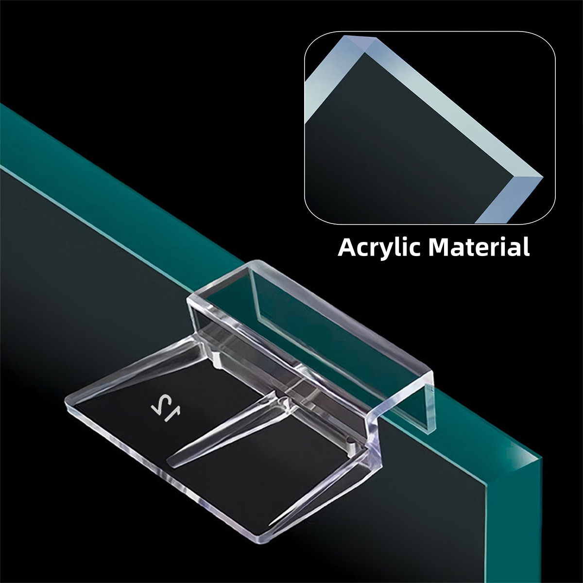 10 sztuk przezroczysty akrylow – Aquarium Fish Glass recenzja i cena