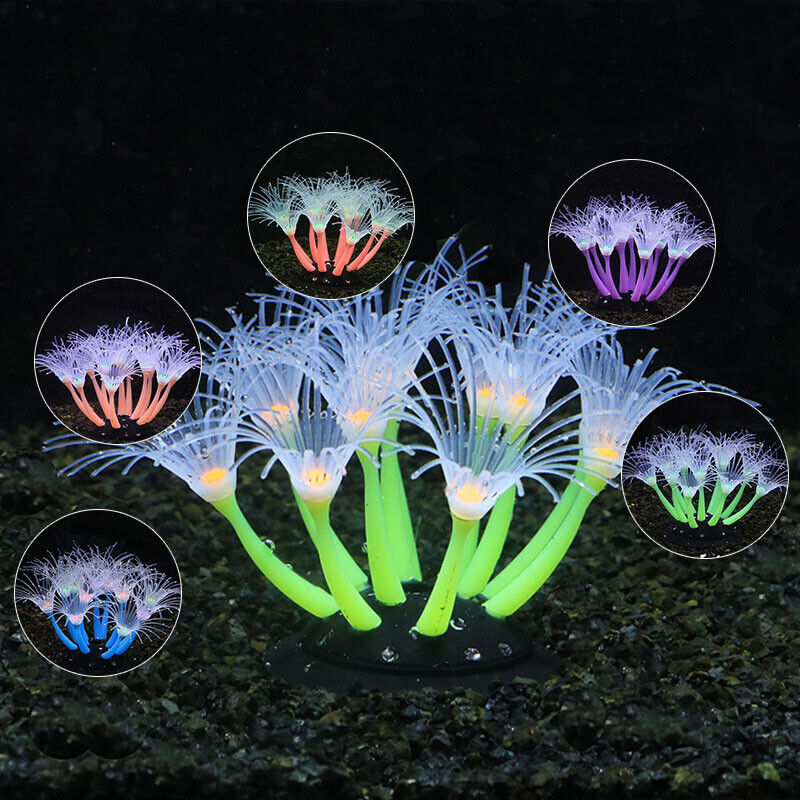 Silikonowe świecące dekoracje  – Aquarium Fish Enrichment recenzja i cena