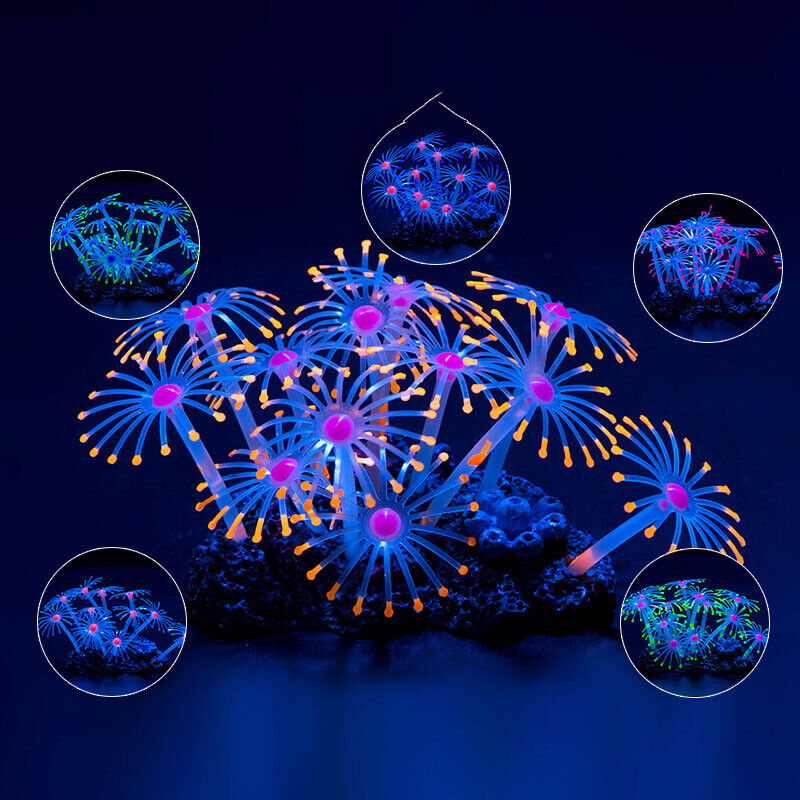 Silikonowe świecące dekoracje  – Aquarium Fish Enrichment recenzja i cena