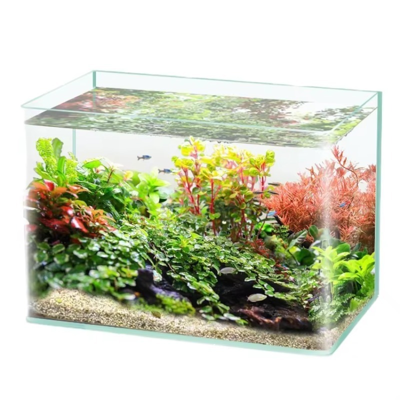 Akwarium biurkowe w pudełku, u – Aquarium Fish Glass recenzja i cena