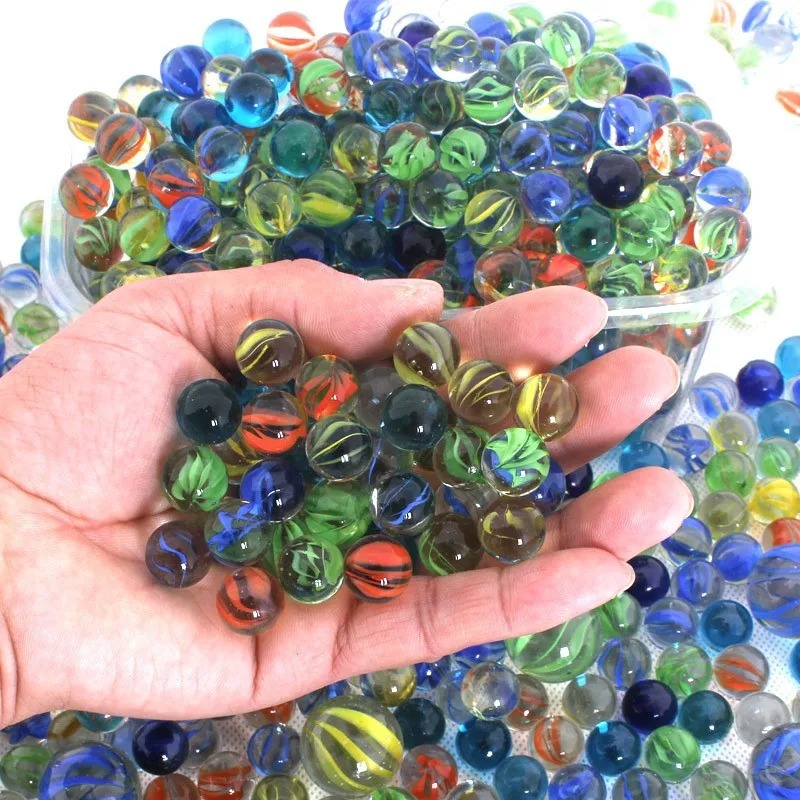 50 szt. Kolorowe szklane kule  – Aquarium Fish Glass recenzja i cena