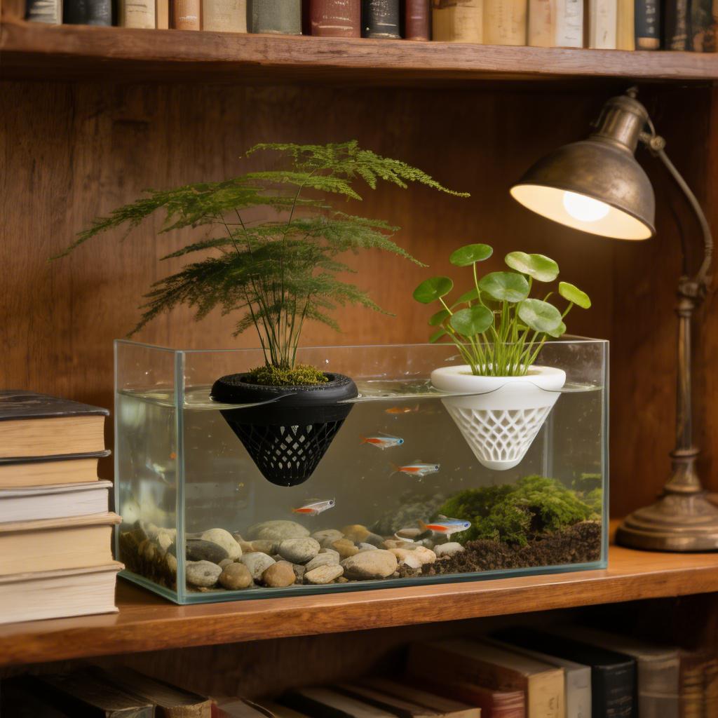 2 szt. Pływające koszyczki na  – Aquarium Fish Enrichment recenzja i cena