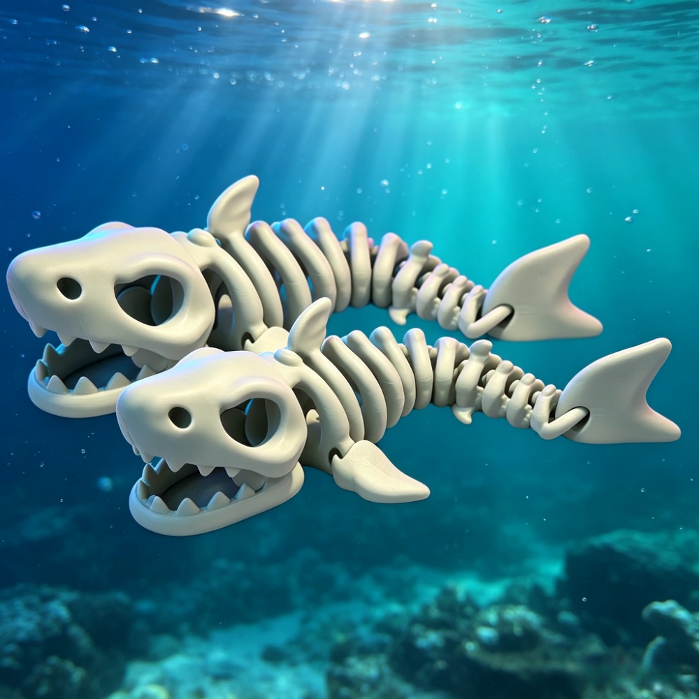 Szkielet rekina, dekoracja do  – Aquarium Fish Real recenzja i cena
