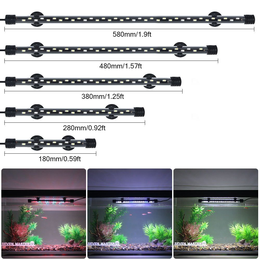 Oświetlenie akwarium LED lampa – Aquarium Fish Enrichment recenzja i cena