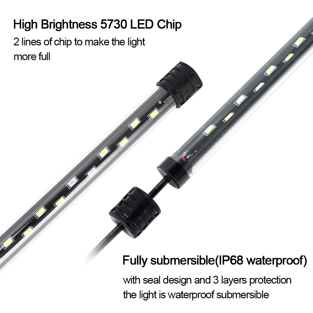 Oświetlenie akwarium LED lampa – Aquarium Fish Enrichment recenzja i cena