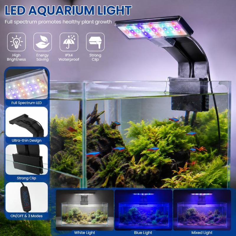 Oświetlenie LED do akwarium, u – Aquarium Fish With Long Lifespan recenzja i cena