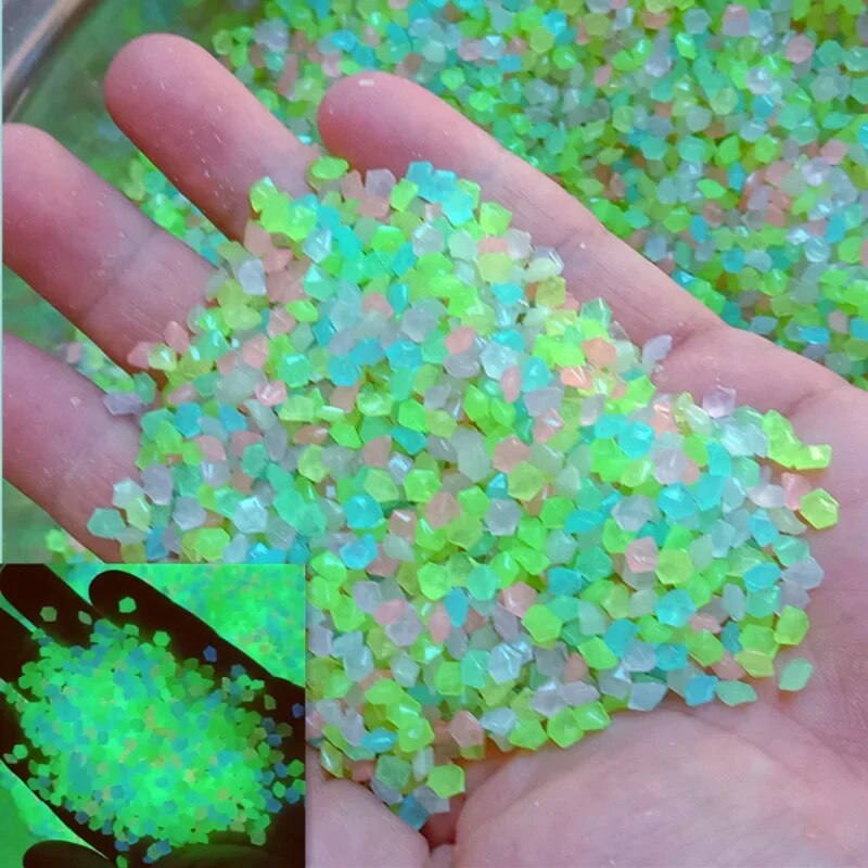 1000szt 3-5mm Świecący piasek  – Aquarium Fish Real recenzja i cena
