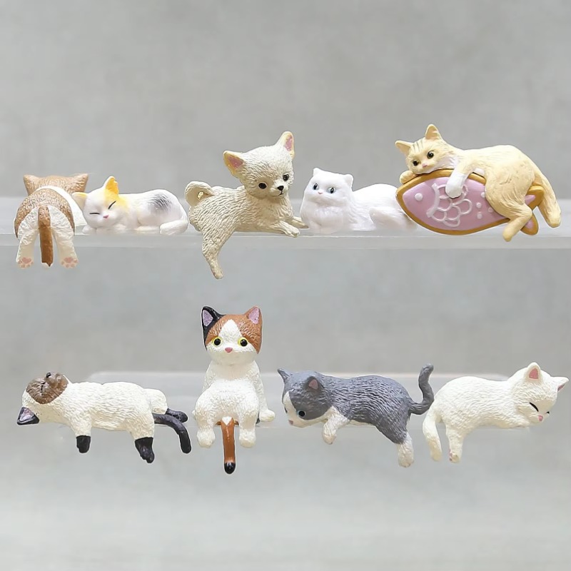 1Pc Cute Cartoon Cat PVC Home  – Aquarium Fish Real recenzja i cena