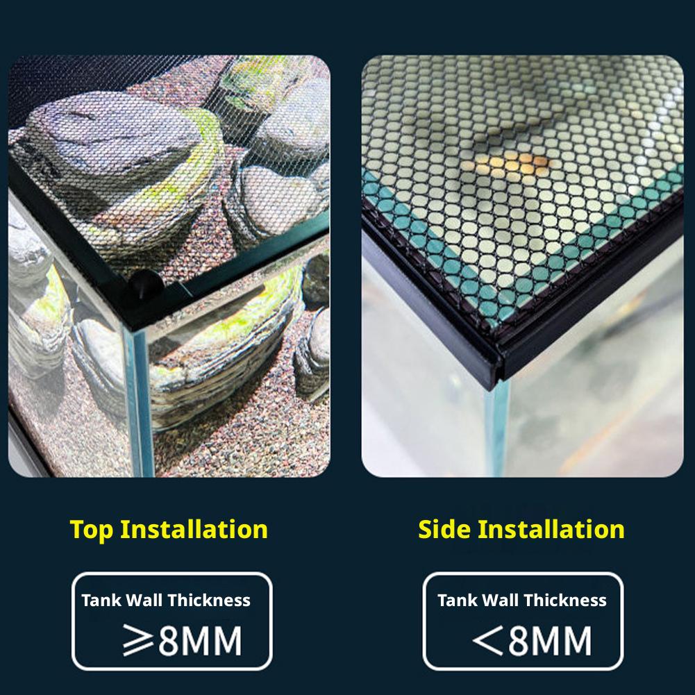 Magnetyczna siatka na akwarium – Aquarium Fish Jump Guard recenzja i cena
