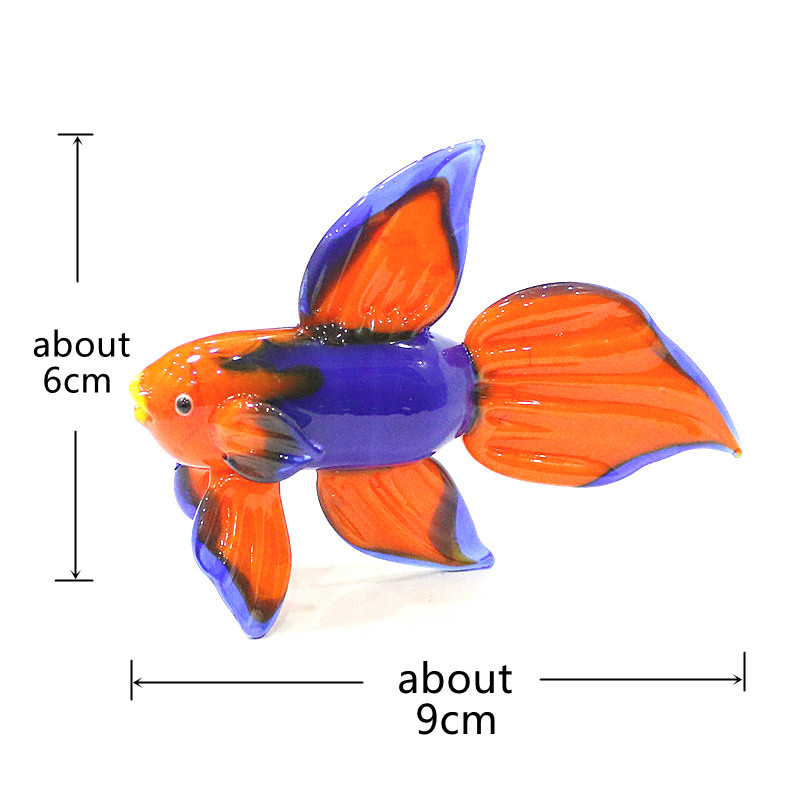 Pomarańczowa szkło Murano trop – Aquarium Fish Glass recenzja i cena