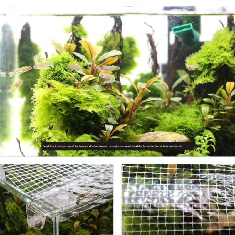 1 szt. Siatka do akwarium zapo – Aquarium Fish Jump Guard recenzja i cena