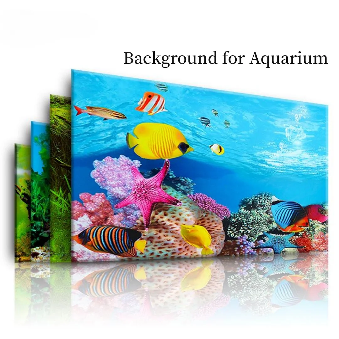 Tło Akwarium 3D Naklejka Plaka – Aquarium Fish Enrichment recenzja i cena
