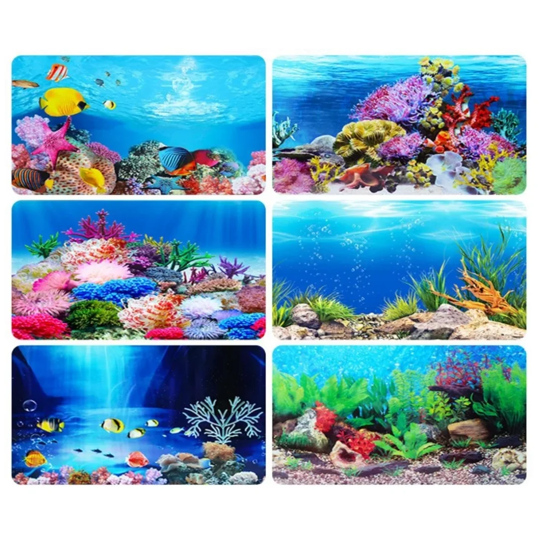 Tło Akwarium 3D Naklejka Plaka – Aquarium Fish Enrichment recenzja i cena