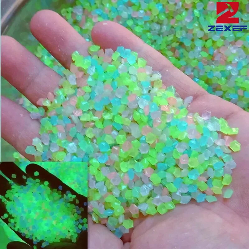 1000szt 3-5mm Świecący piasek  – Aquarium Fish Real recenzja i cena