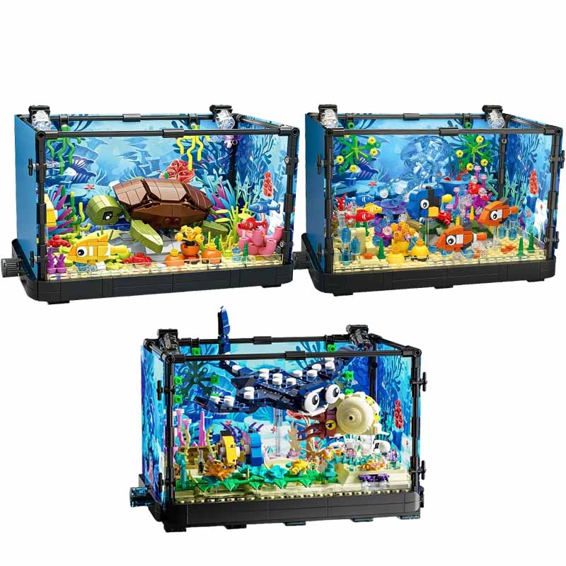 Zestaw klocków do budowy akwar – Aquarium Fish Real recenzja i cena
