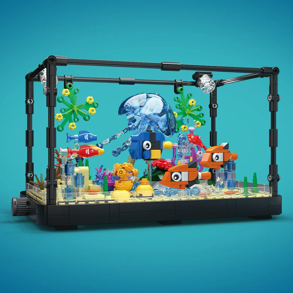 Zestaw klocków do budowy akwar – Aquarium Fish Real recenzja i cena