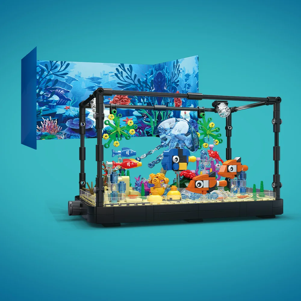 Zestaw klocków do budowy akwar – Aquarium Fish Real recenzja i cena