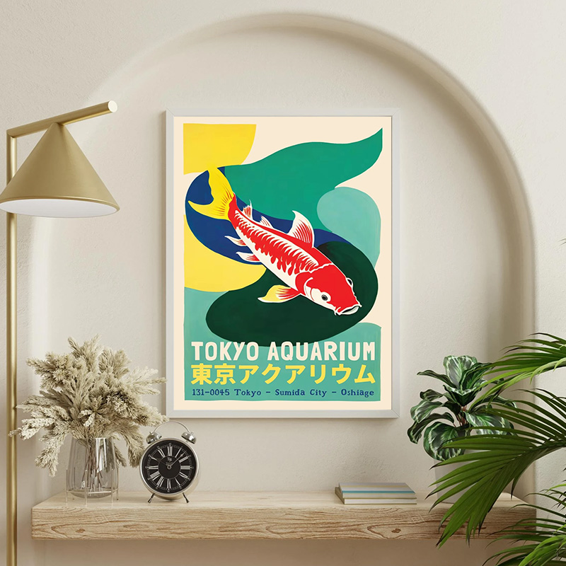 Japonia Estetyczny Plakat Rybn – Aquarium Fish Japan recenzja i cena