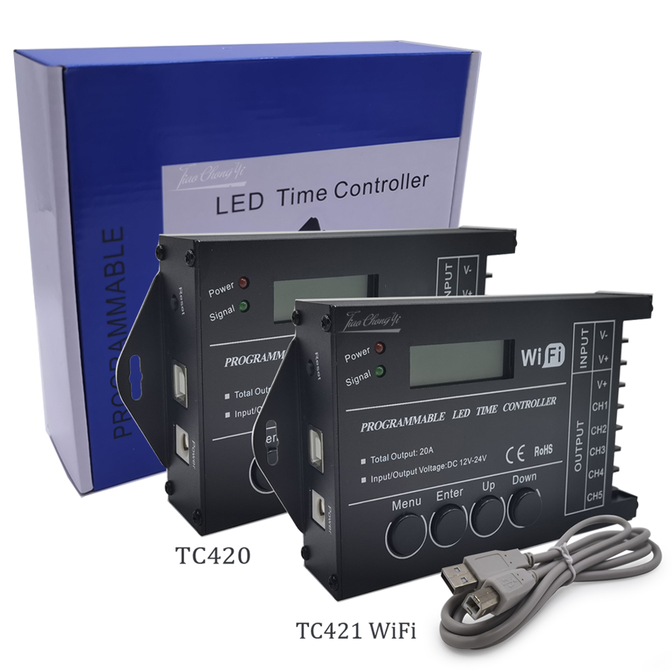 TC420 TC421 WIFI Programowalny – Aquarium Fish Common recenzja i cena